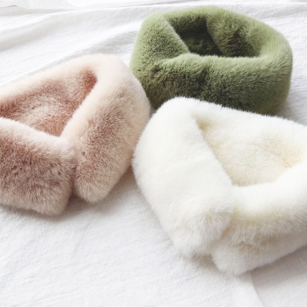 Wool Blend Coat - Neck Warmers for Women Coat Collar