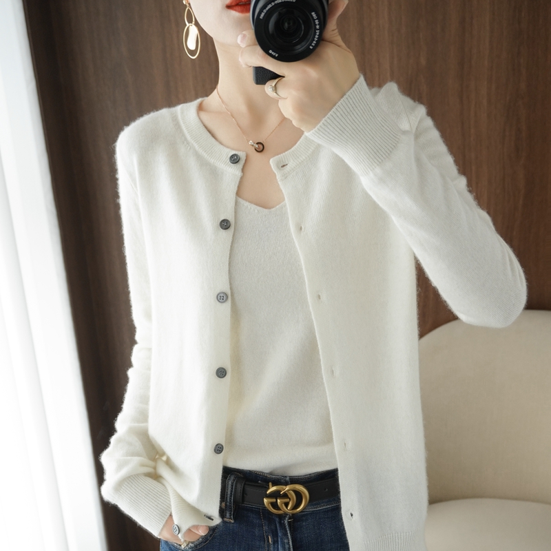 Wool Blend Coat - 2023 Spring New 100 Pure Wool