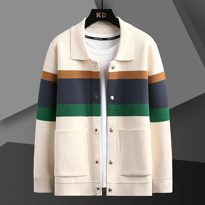 Wool Blend Coat - 2024 Autumn Winter New Fashion Knitted