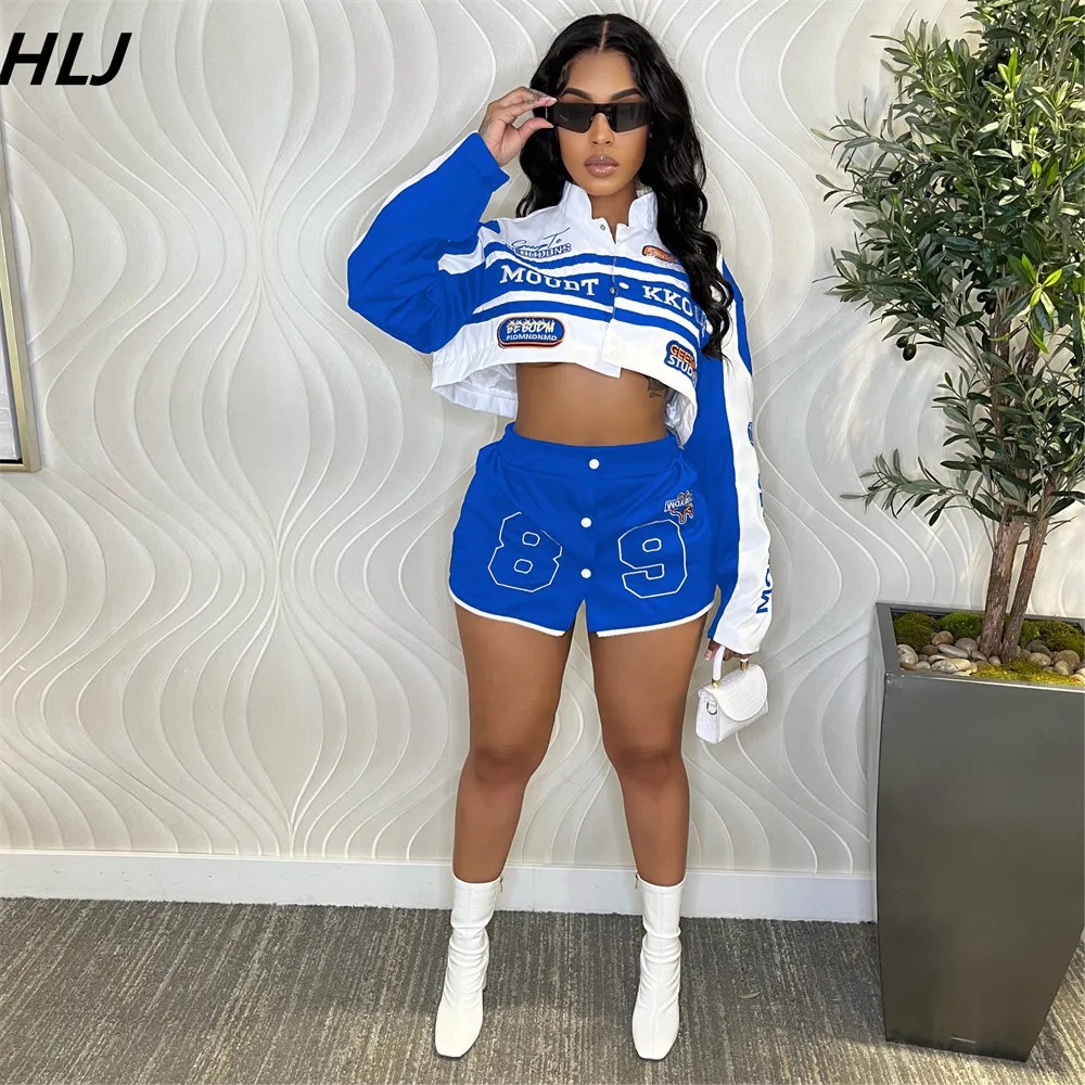 HLJ Letter Print Two Piece Out - Winter Clothing Kit ulasan dan harga