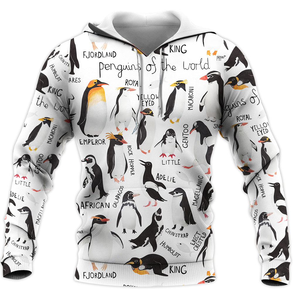 Cute Animal Penguins Type 3d P - Winter Clothing Types ulasan dan harga