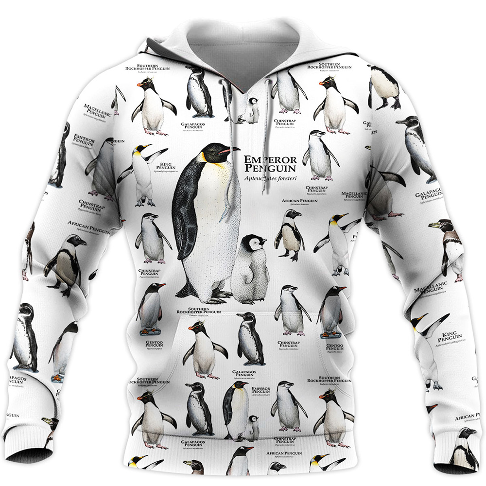 Cute Animal Penguins Type 3d P - Winter Clothing Types ulasan dan harga