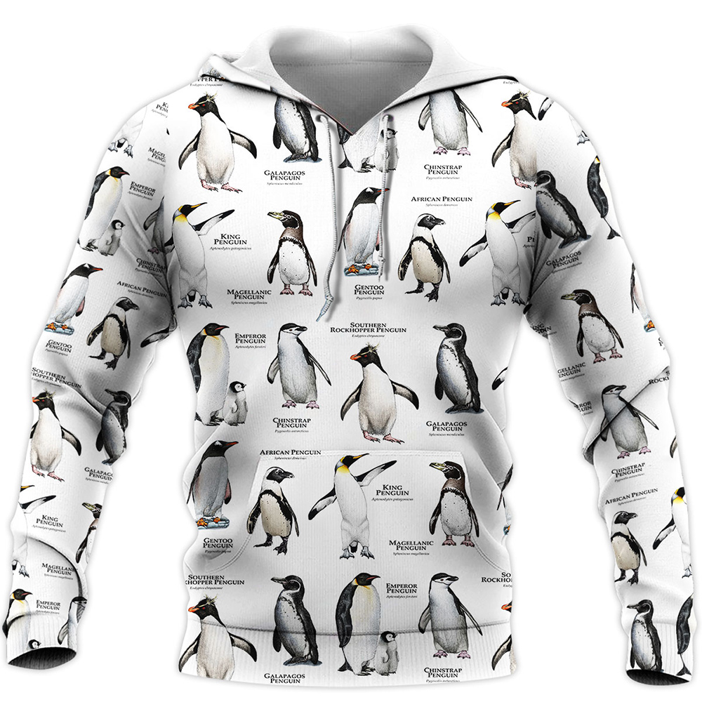 Cute Animal Penguins Type 3d P - Winter Clothing Types ulasan dan harga