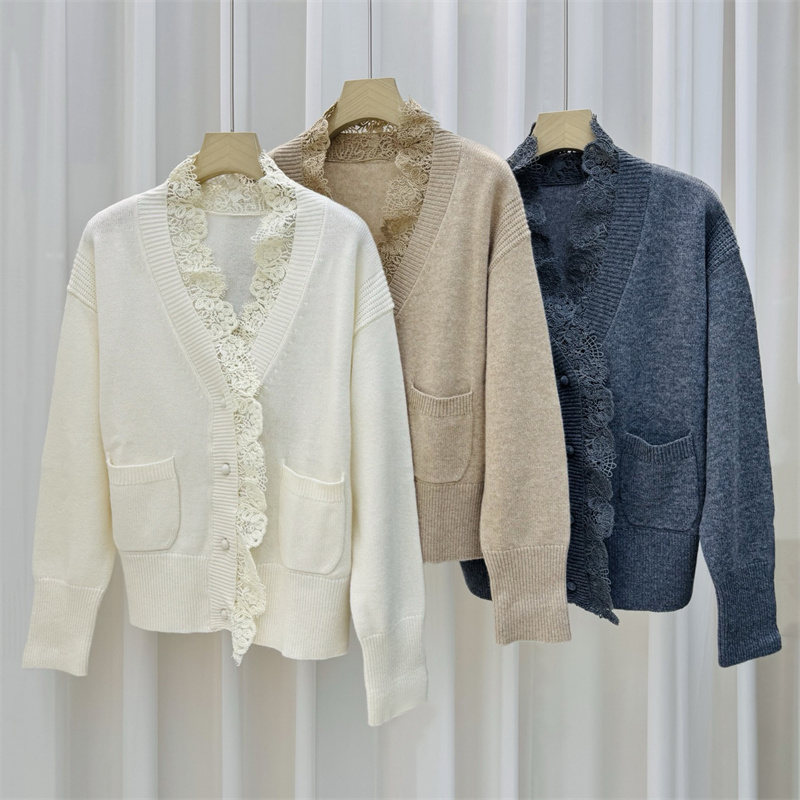 cardigan for women New wool bl - Wool Blend Coat ulasan dan harga
