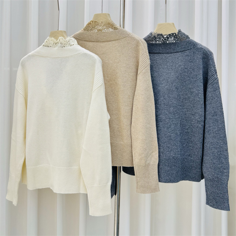 cardigan for women New wool bl - Wool Blend Coat ulasan dan harga