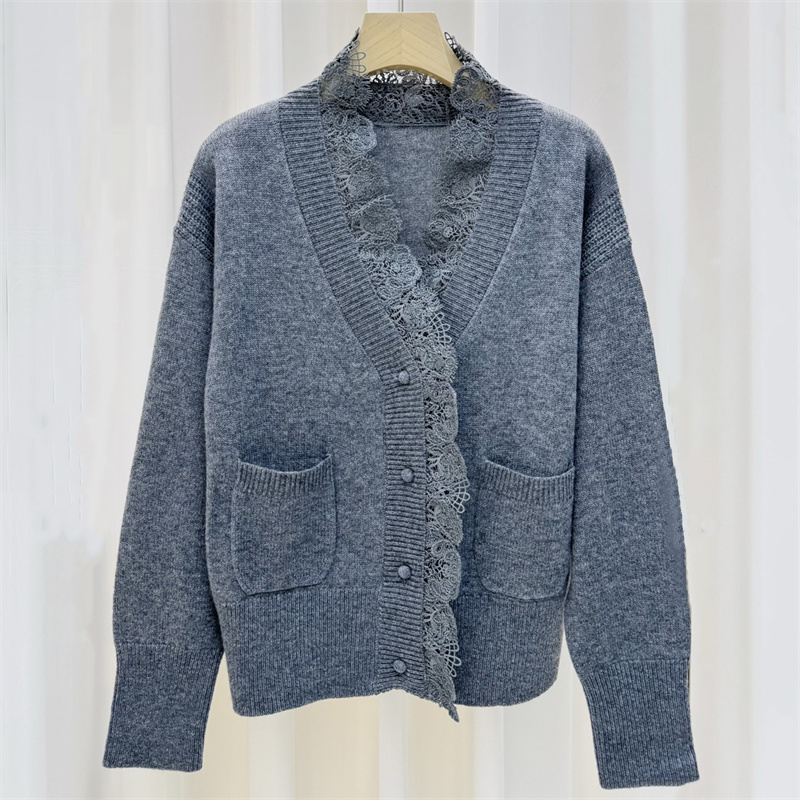 cardigan for women New wool bl - Wool Blend Coat ulasan dan harga
