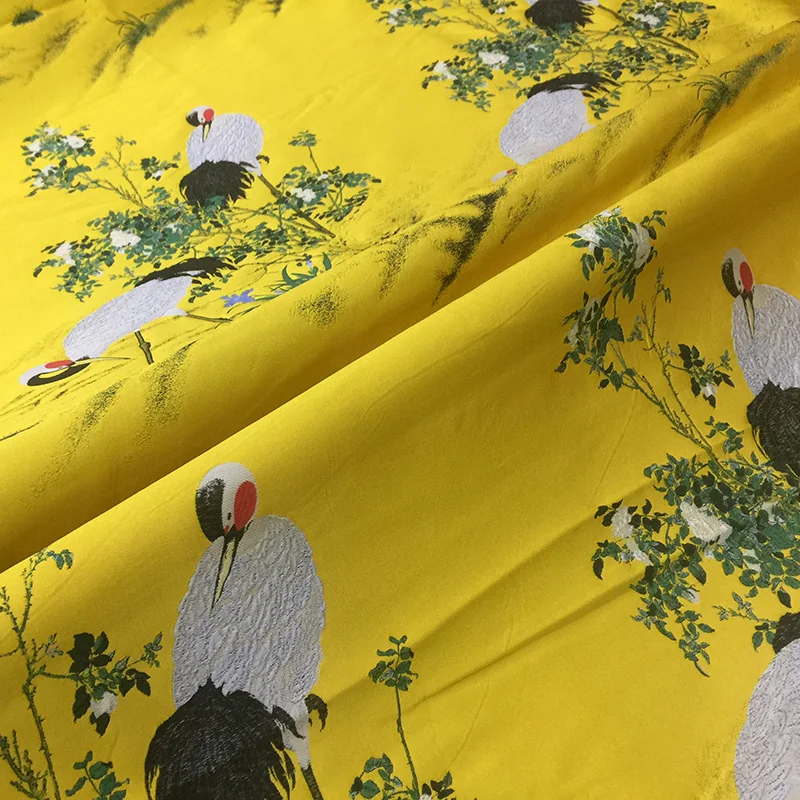 Brocade Jacquard Fabric Autumn - Winter Clothing Wholesale ulasan dan harga