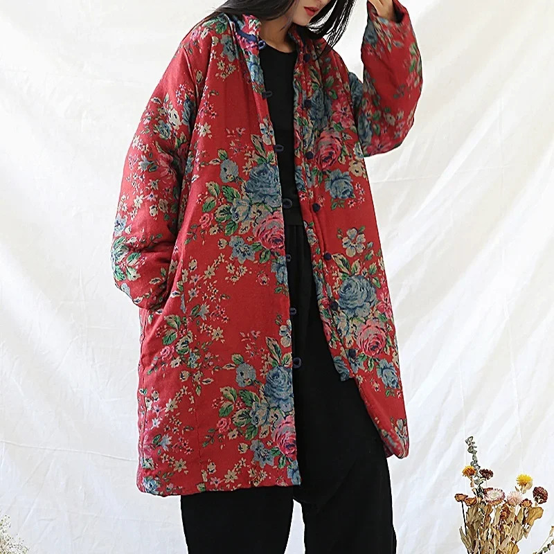 Chinese Style Clothing Warm Co - Winter Clothing Vintage ulasan dan harga