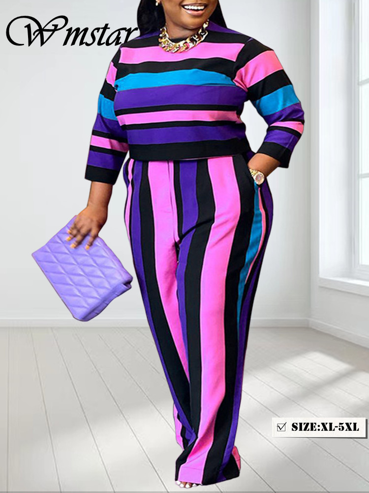 Wmstar Plus Size Two Piece Wom - Winter Clothing Wholesale ulasan dan harga