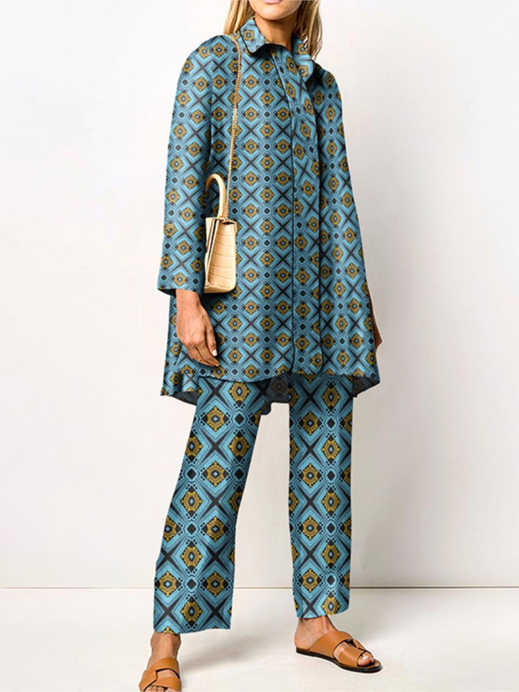 Autumn New Loose Vintage Print - Winter Clothing Vintage ulasan dan harga