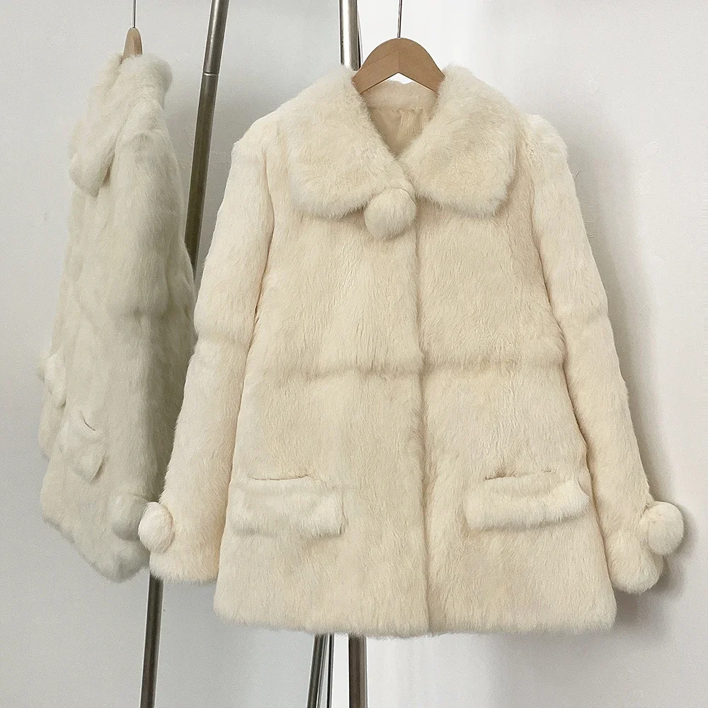 2025 Real Fur Jacket Women Out - Winter Clothing Wholesale ulasan dan harga