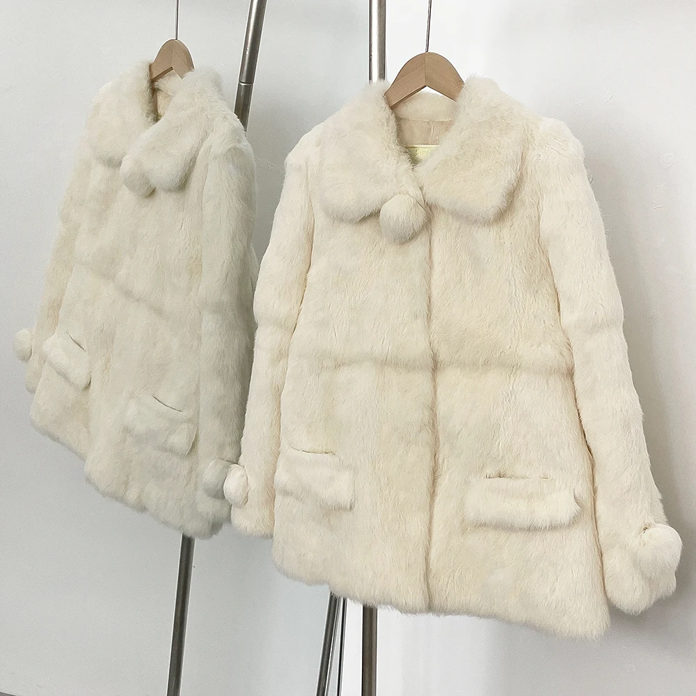 2025 Real Fur Jacket Women Out - Winter Clothing Wholesale ulasan dan harga