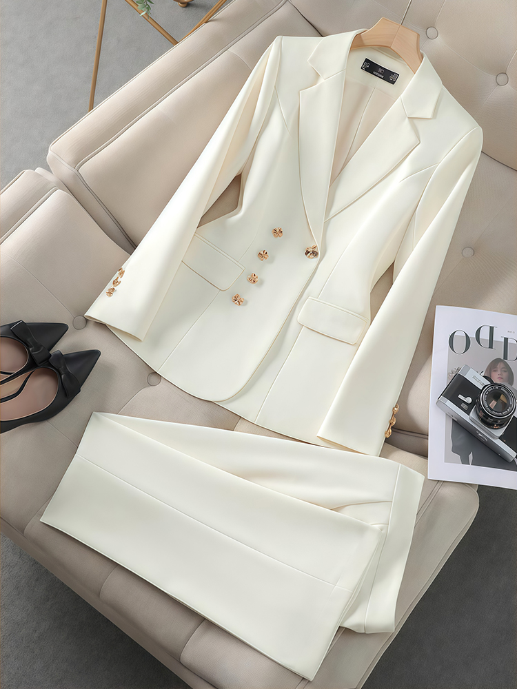 2Pcs Women's Temperament Set L - Winter Clothing Kit ulasan dan harga