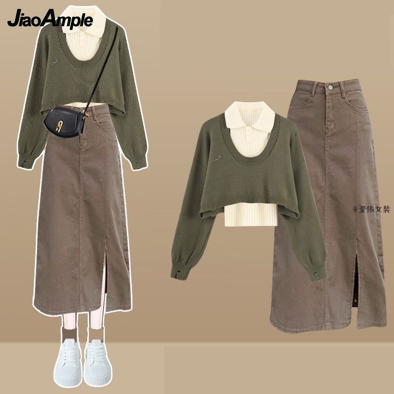 Women Spring Autumn New Vintag - Winter Clothing Kit ulasan dan harga