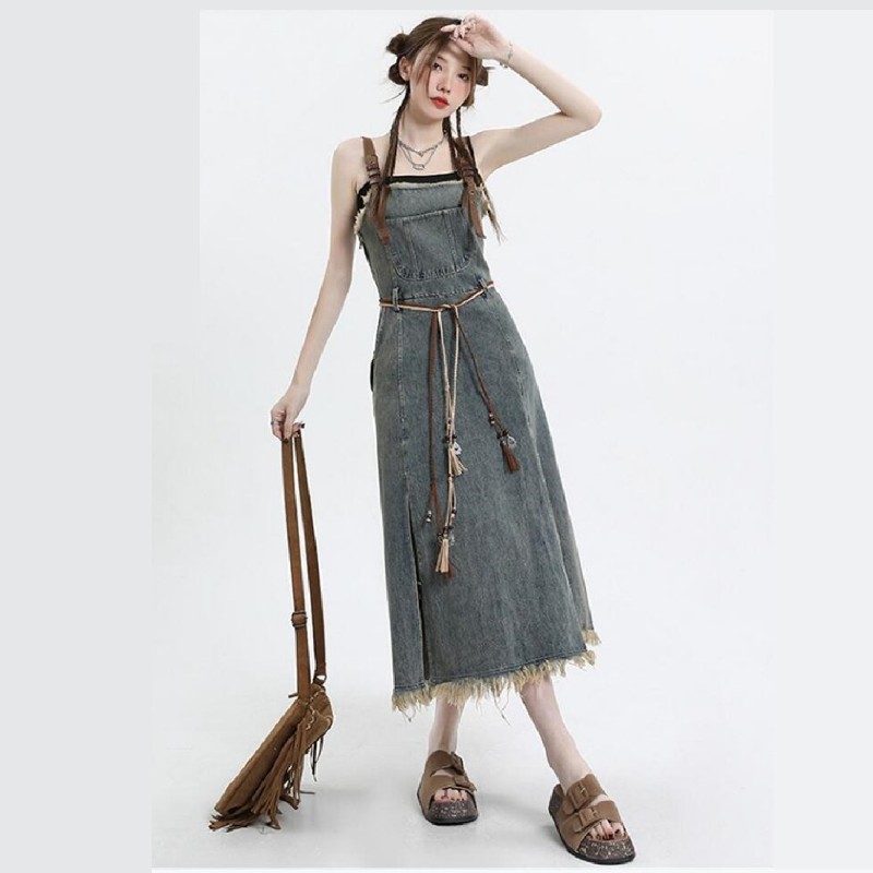 2026 Spring New Vintage Denim  - Winter Clothing Vintage ulasan dan harga