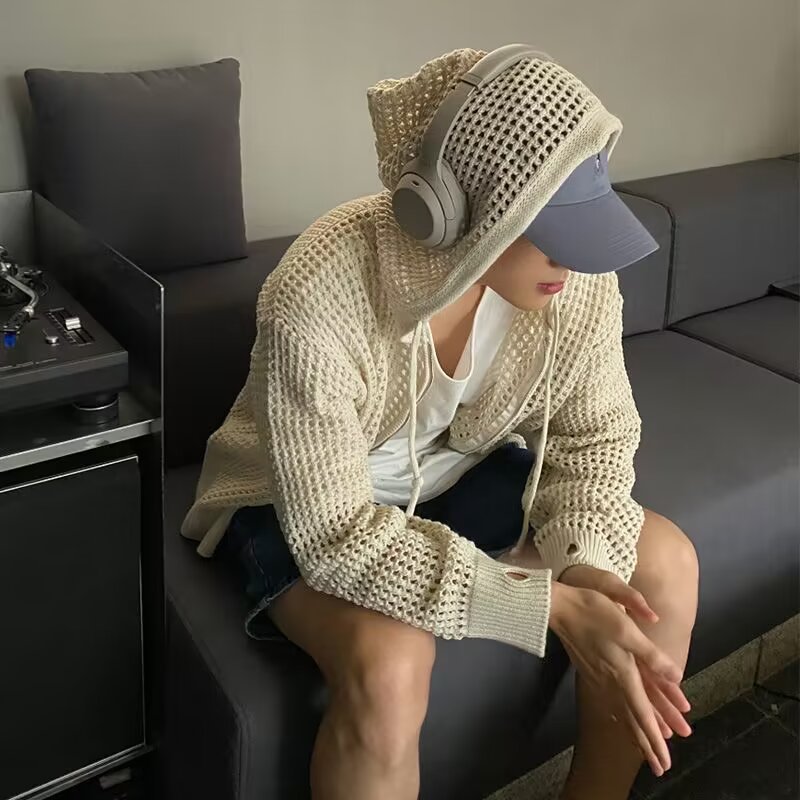2026 Men's Casual Hollow Coats - Wool Blend Coat ulasan dan harga