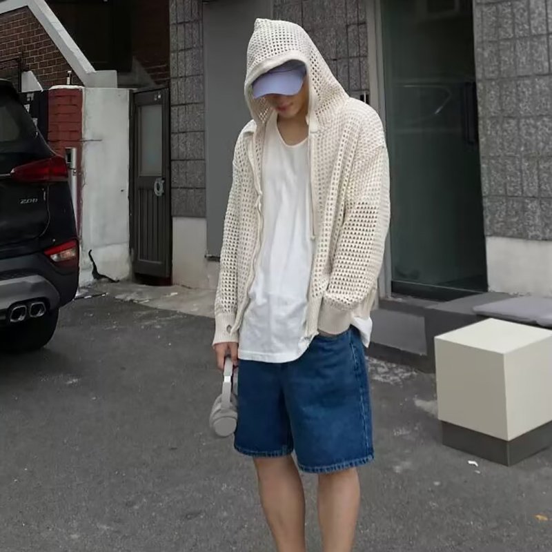 2026 Men's Casual Hollow Coats - Wool Blend Coat ulasan dan harga