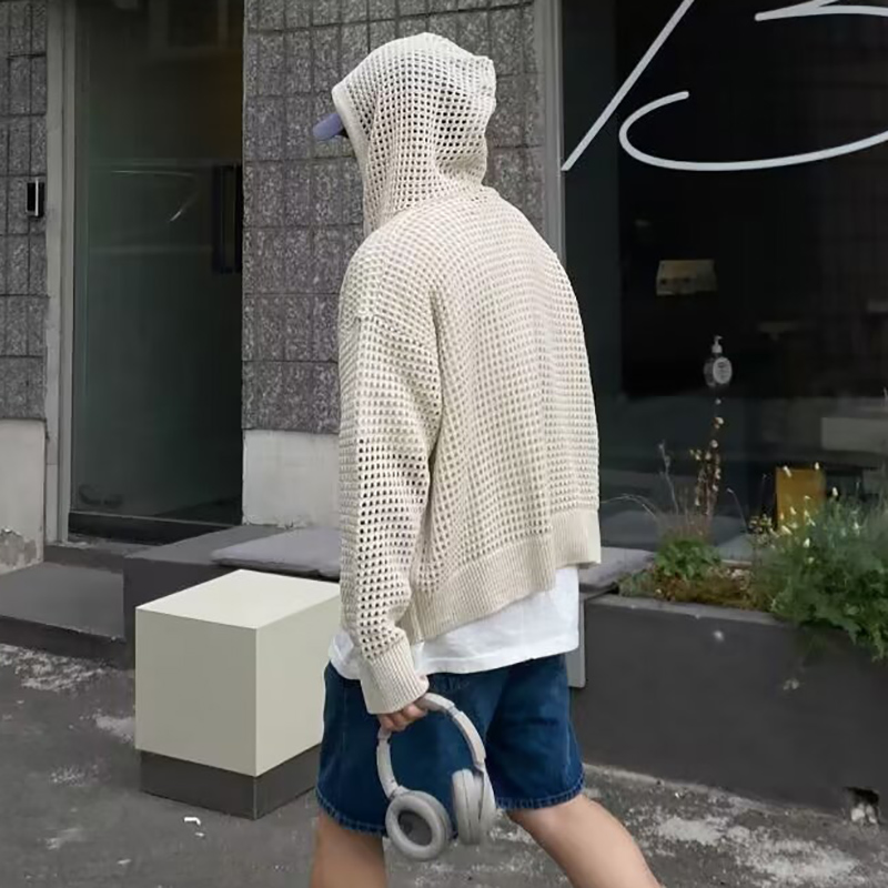 2026 Men's Casual Hollow Coats - Wool Blend Coat ulasan dan harga