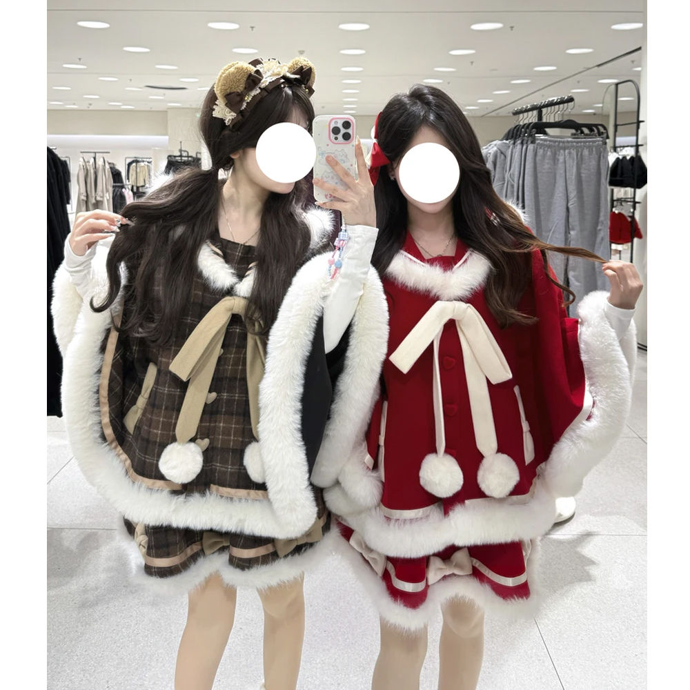 Sweet Japanese Cute Skirt Sets - Winter Clothing Types ulasan dan harga