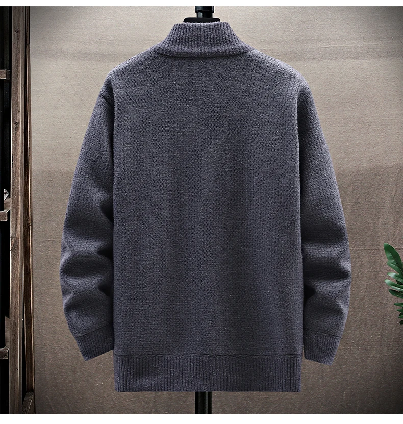 Business Casual Men's Sweater  - Wool Blend Coat ulasan dan harga