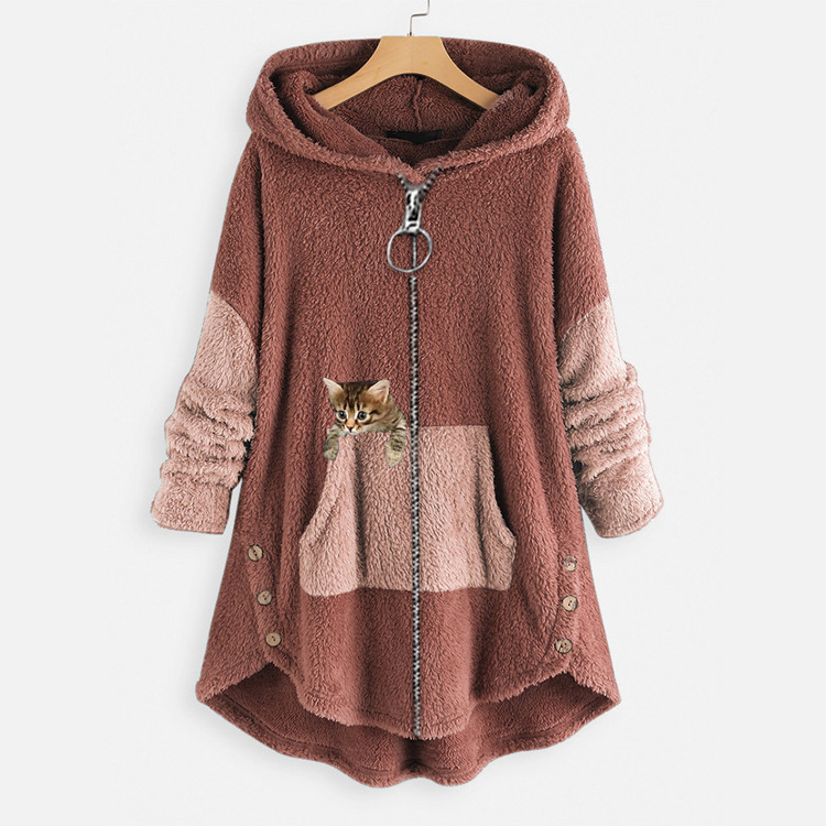 Spring Autumn Fashion Ladies'  - Wool Blend Coat ulasan dan harga