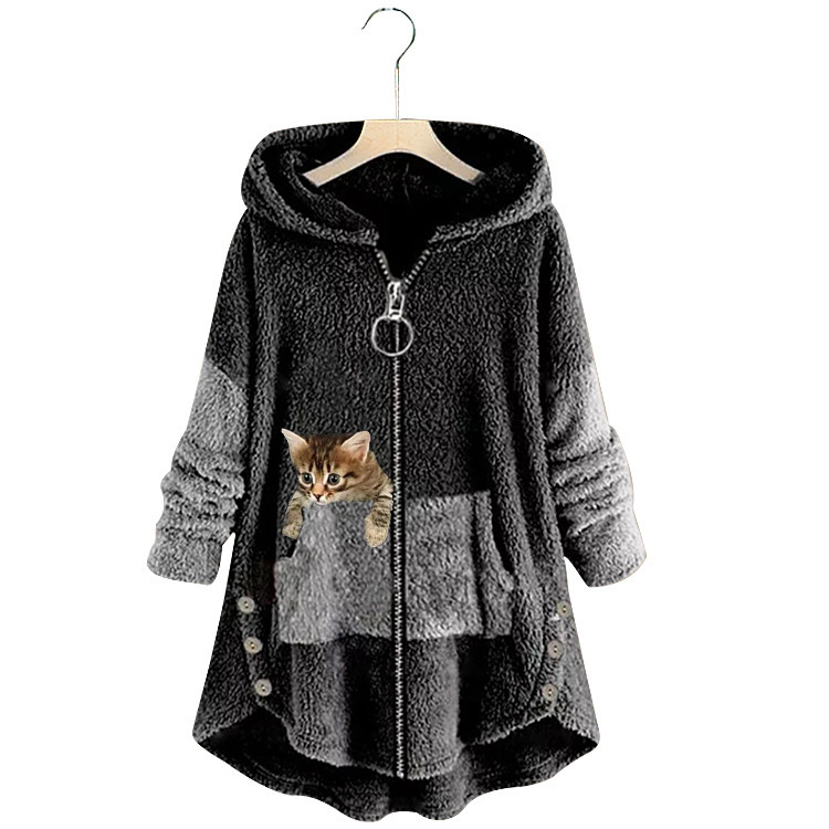 Spring Autumn Fashion Ladies'  - Wool Blend Coat ulasan dan harga