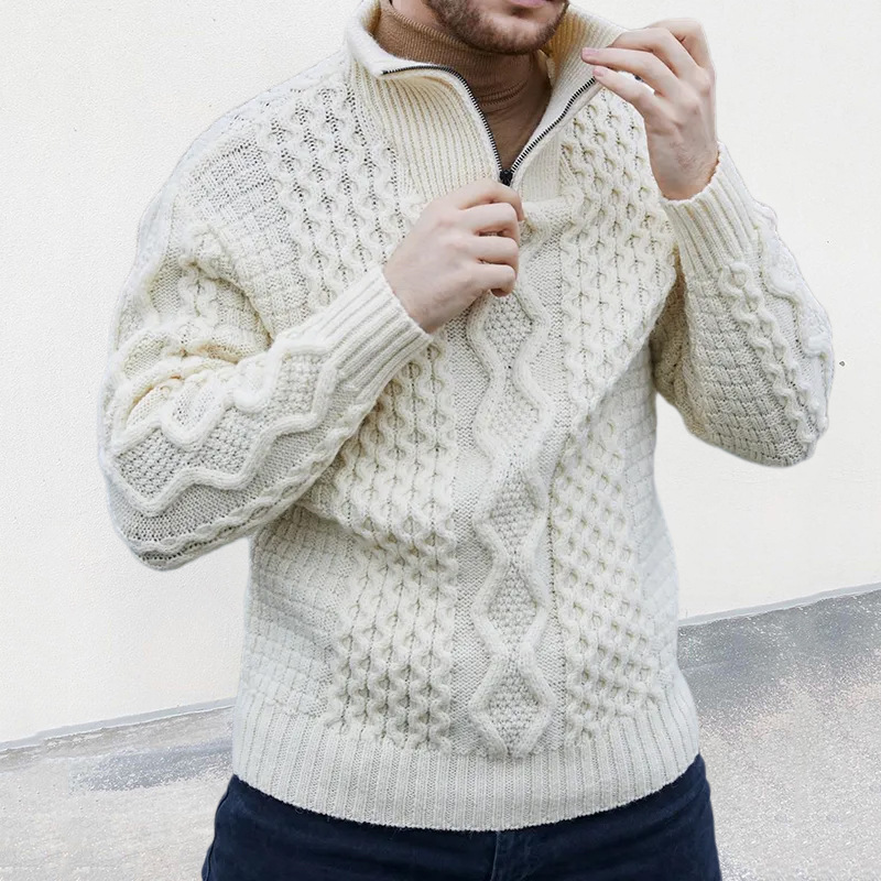 Autumn Winter Knitted Sweater  - Winter Clothing Types ulasan dan harga