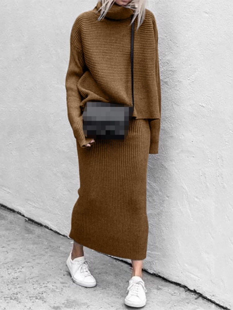 Autumn Winter New Women's Wove - Winter Clothing Kit ulasan dan harga