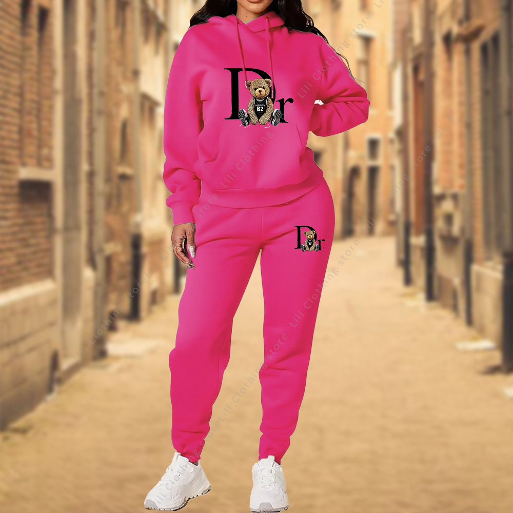 Women's TrackSuit Aesthetic De - Winter Clothing Kit ulasan dan harga