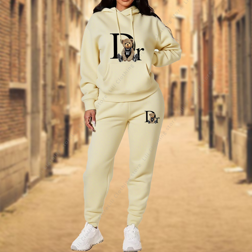 Women's TrackSuit Aesthetic De - Winter Clothing Kit ulasan dan harga
